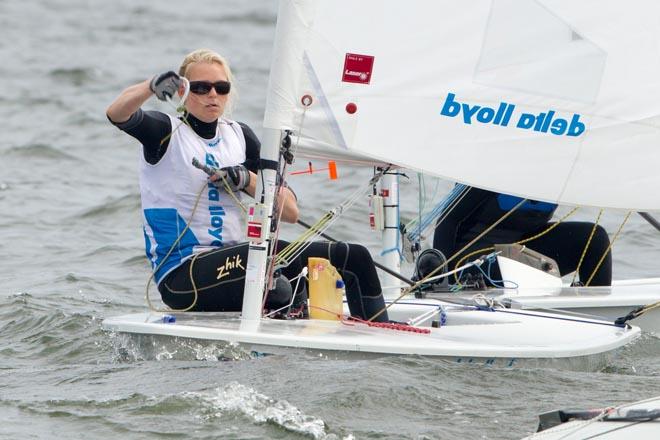 2014 Delta Lloyd Regatta, day 2 - Laser Radial © Thom Touw http://www.thomtouw.com